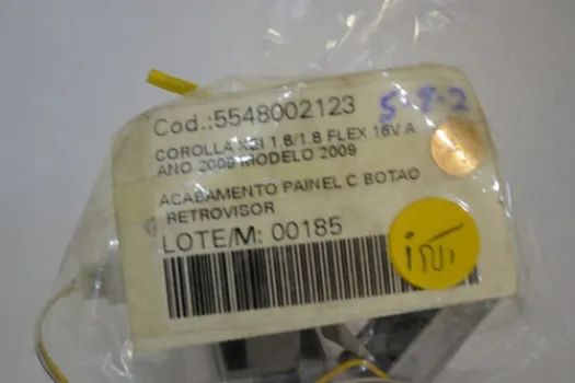 Botão Security Painel Toyota Corolla Xei 2009 Original - Foto 4