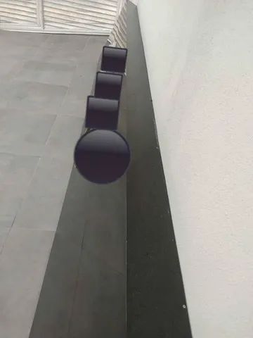 Placa de ACM Preta Novinha - Foto 3