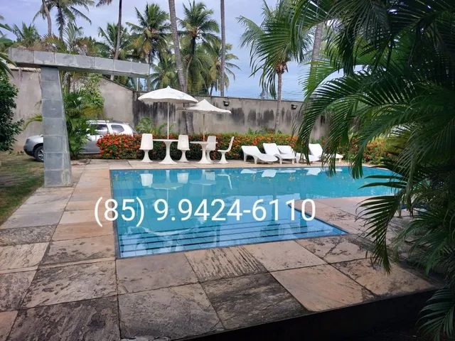 Cumbuco-Casa com piscina, deck e churasqueira a 50 m da praia R$ 800,00/diaria - Foto 11