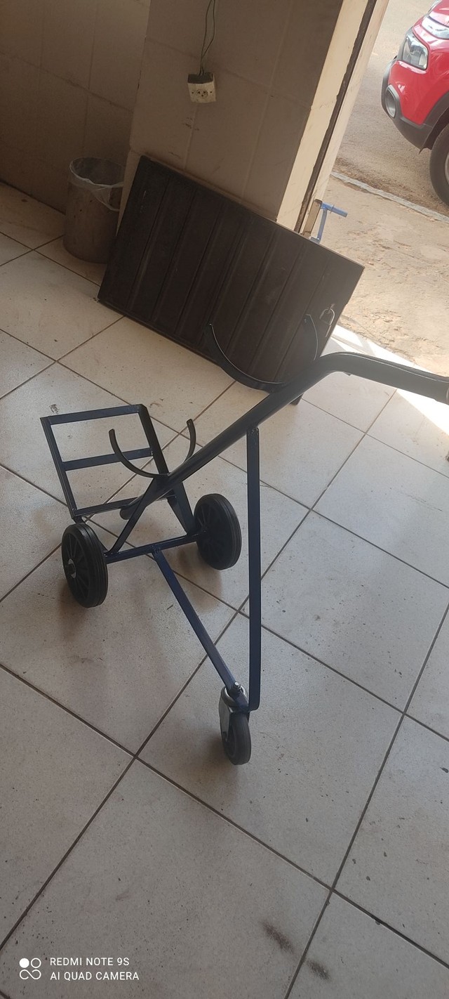 CARRINHO PARA CILINDRO OXIGÊNIO  - Foto 2