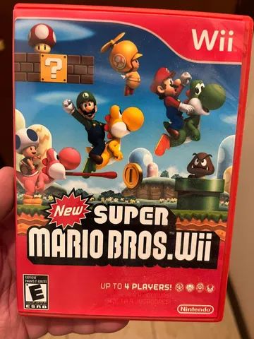 New Super Mario Bross Wii - Mídia Física 100% original