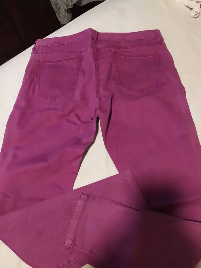 Calça jeans rosa 38 - Foto 4