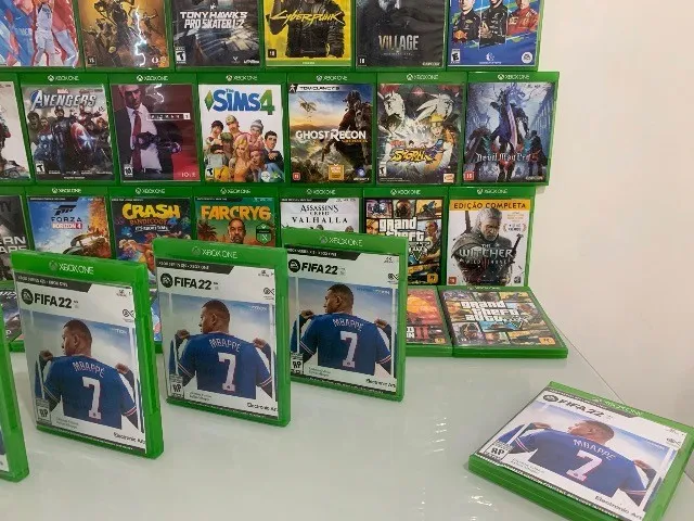 XBOX série X com bolsa exclusiva e 14 jogos exclusivos em mídia física -  Videogames - Monte Castelo, São José dos Campos 1253977775