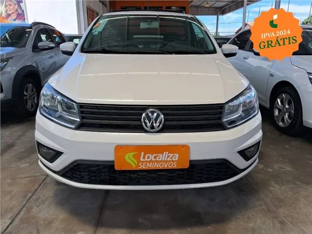 Comprar Picape Volkswagen Saveiro 1.6 G4 Flex Cinza 2010 em Aparecida-SP