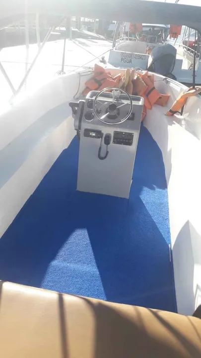 Lancha Transporte Passageiros Alternativa 21.5 Motor Mercury 100HP 4T - Foto 3