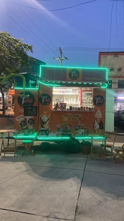 Treiler açaí e sorvete 