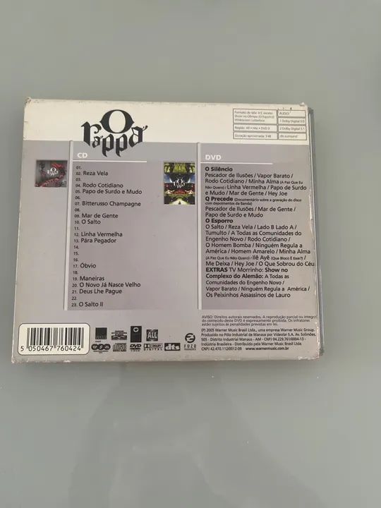 CD+DVD O Rappa -  Dose dupla (Edição Limitada) - Foto 2