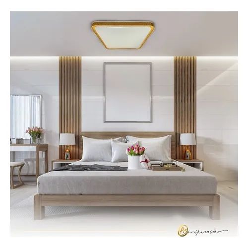 Luminária Plafon Sobrepor Space Preto Led 3 Em 1 Moderno 24w 40CM 3000/4000/6500K - Foto 6