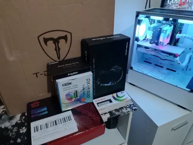 Pc Gamer Xeon 2680v4 placa de vídeo Rx580 8gb - Foto 5