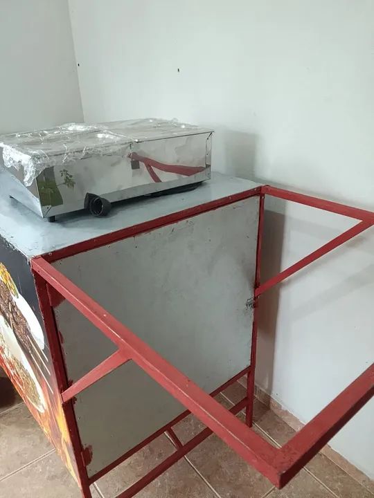 Carrinho de churrasco completo