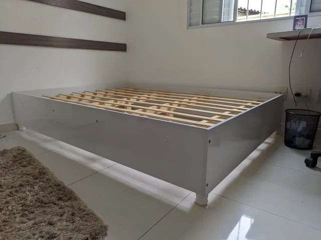 Cama Casal 193cmx144cm em MDP Mônaco