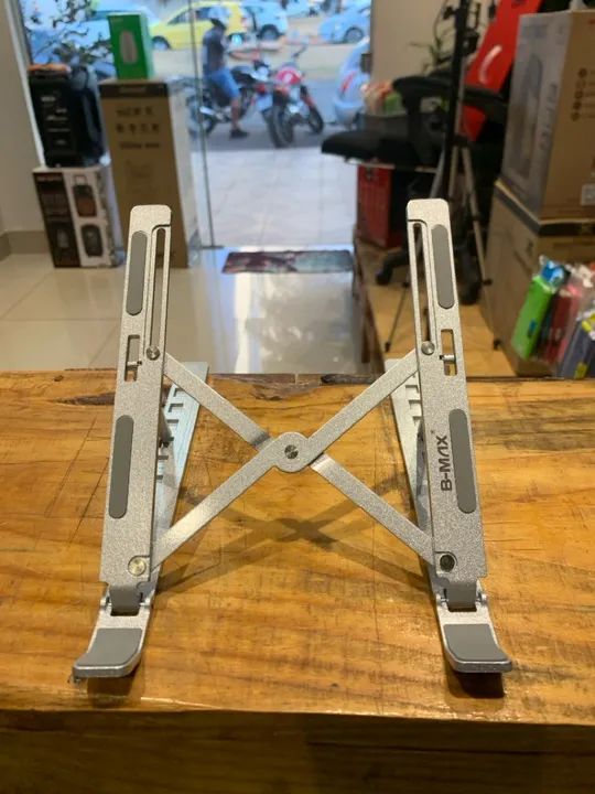 Suporte de alumínio para notebook