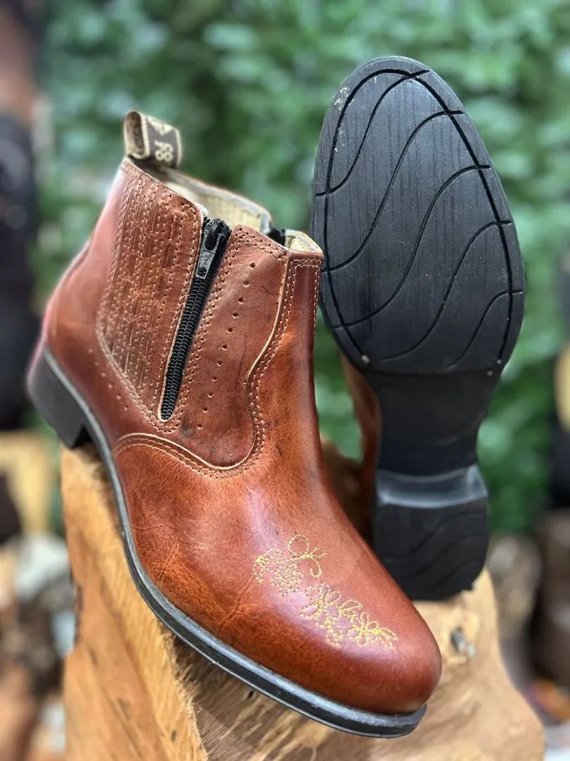 Bota De Couro Estilo Country ?! - Foto 2