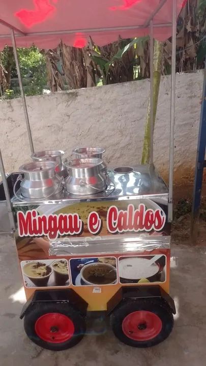 Carrinho de mingau e caldo - completo e pronto para o sucesso! - Foto 6