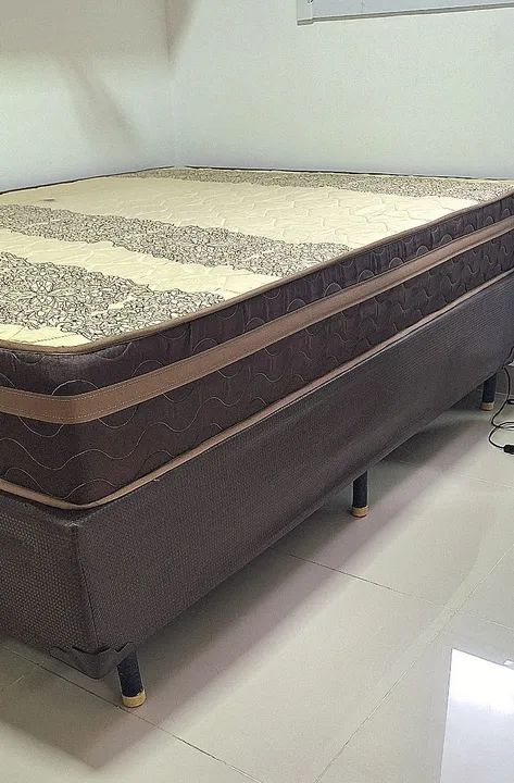 CAMA BOX CASAL COMPLETA A TODA PROVA E MUITO CUIDADA - Foto 2
