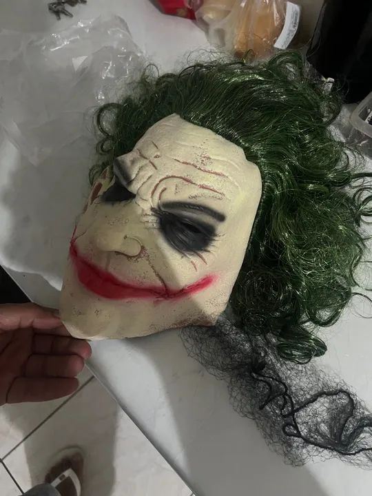 Máscara do Coringa - Halloween - Foto 5