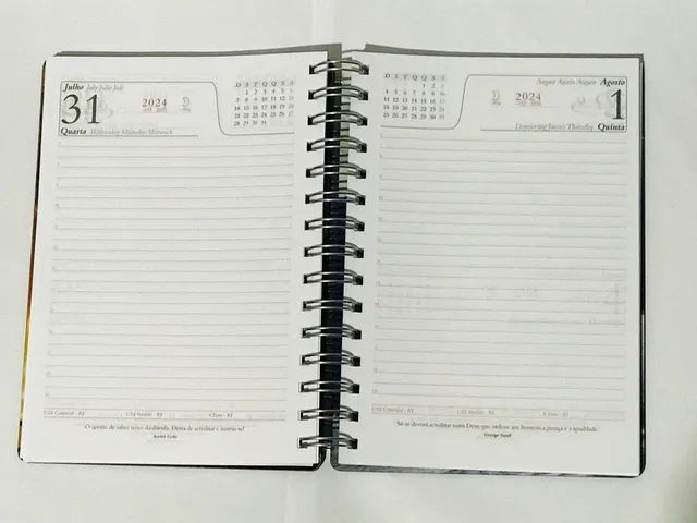 Agenda diaria 2024 capa em mdf frente e verso, personalizada com tema: PERCY JACKSON - Foto 5