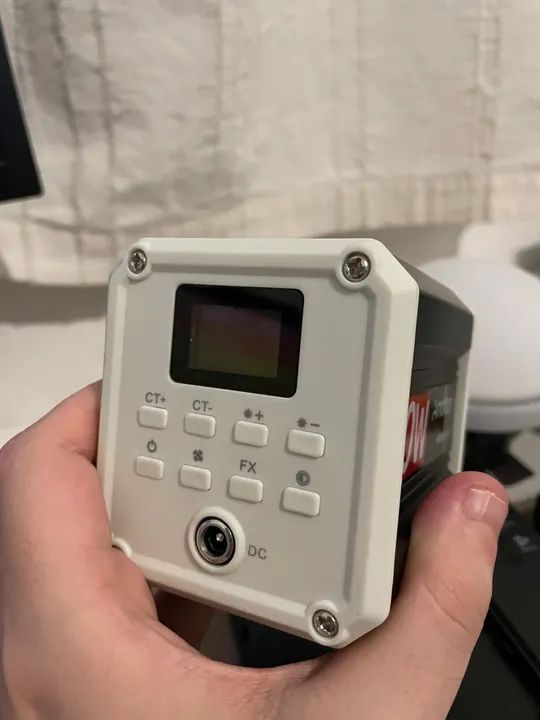 Andoer Led Video60w 2800k Até 6800k Super Compacto - Foto 3