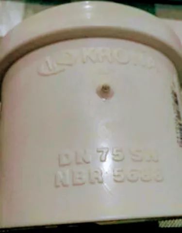 Luva esgoto 75mm Krona (kit contendo 8 unidades)