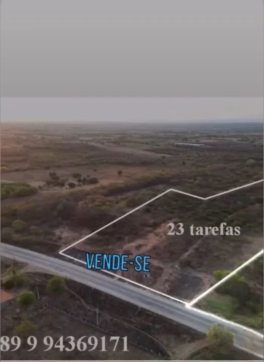 Vendo terreno em milagres ceará na localidade taboquinha as margens da br116