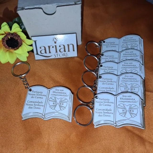 Chaveiro lembrancinha personalizada mimo para eventos e empresas - Foto 4