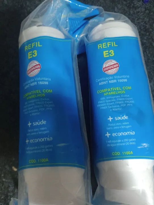 Refis para filtros de água E3 -  compatível com diversas marcas - Foto 4
