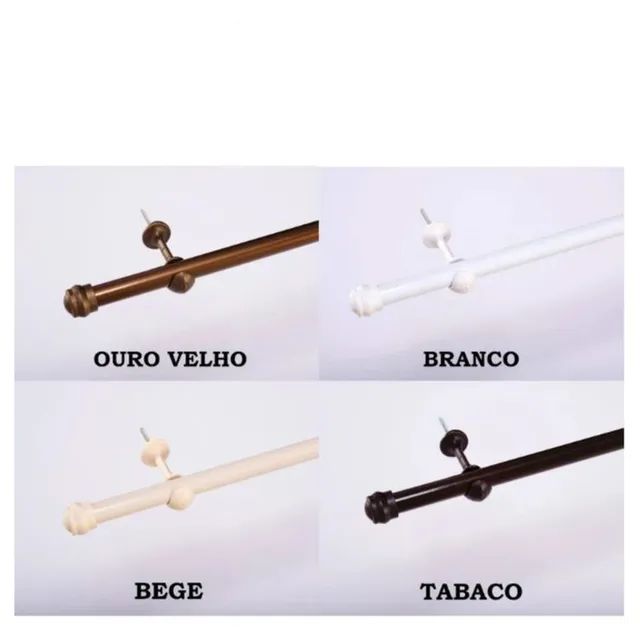 Varão de cortina instalado  - Foto 2