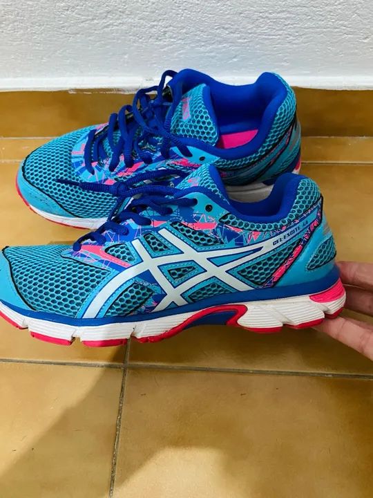 Tenis Asics Gel Excite 4 Azul e Rosa Tamanho 36 Calcados Jardim Cidade Pirituba Sao Paulo 1347551080 OLX