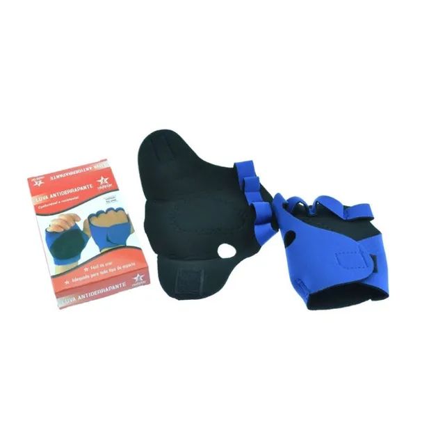 Luva De Treino Antiderrapante Com 2 Peça Red Star 6047607 - Foto 4