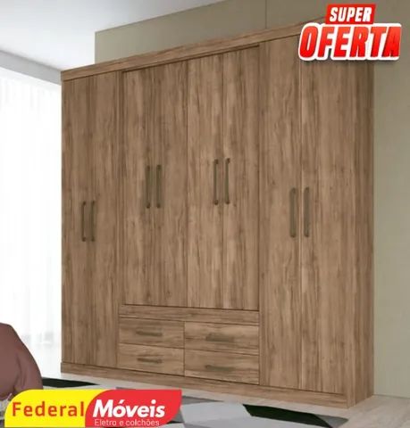 guarda roupa 8 portas