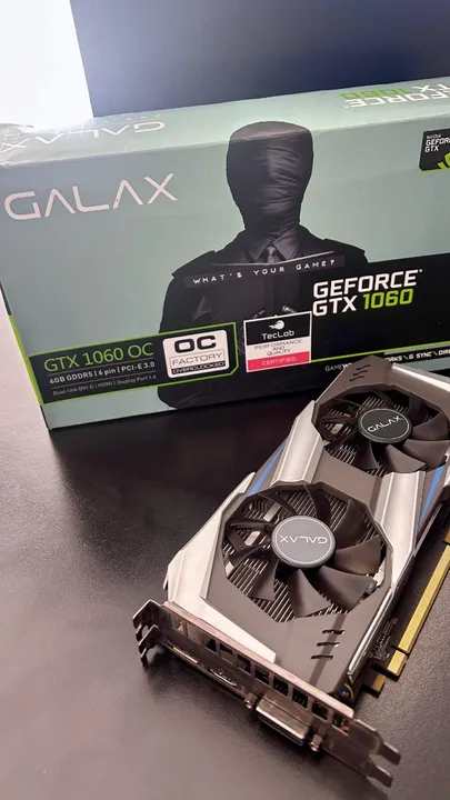 PLACA DE VIDEIO GTX 1060 6GB OC