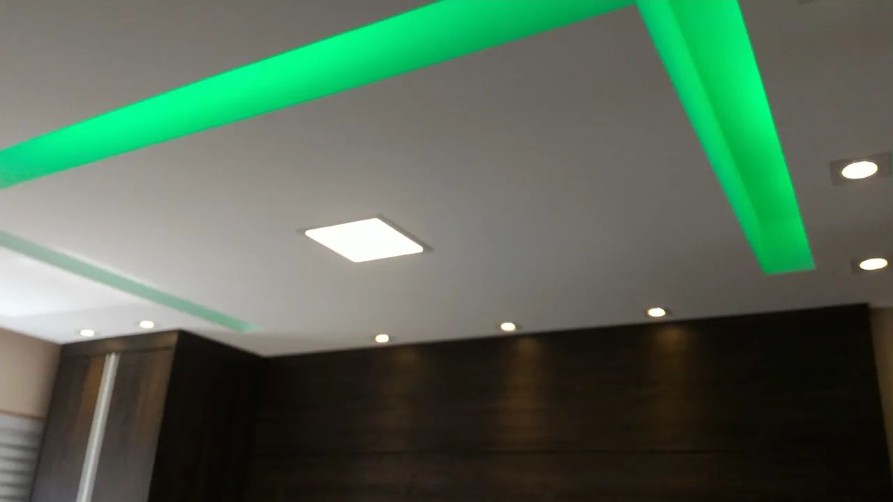 GESSEIRO-FORRO DE GESSO - EM GERAL DIVISÓRIA DRYWALL BOISERIE ELÉTRICA ILUMINAÇÃO PINTURA - Foto 2
