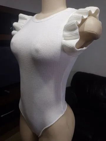 Body feminino tricô - tamanho M - Foto 2