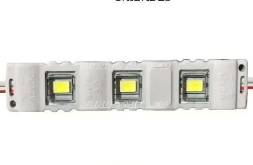 Led 7020 1,7w Branco Quente Ip67 Kit 2 Unid. Módulo 12v Automação Robotica COD-CP403 - Foto 3