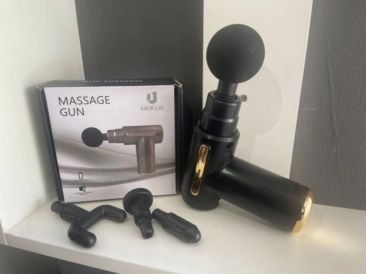  Massageador Muscular  pistola- ENTREGA A DOMICÍLIO 