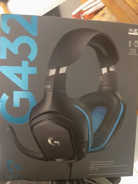 Headset gamer Logitech G432 7.1