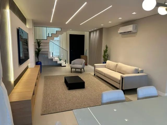 Casa nova entregue 100% Iluminada, Mobiliada e climatizada no Terras Alphaville