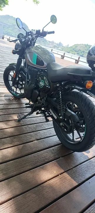 Hunter 350 cc Motocicleta estilo retrô e moderna  - Foto 9