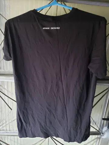 Camisa preta em perfeito estado tamanho  - Foto 4