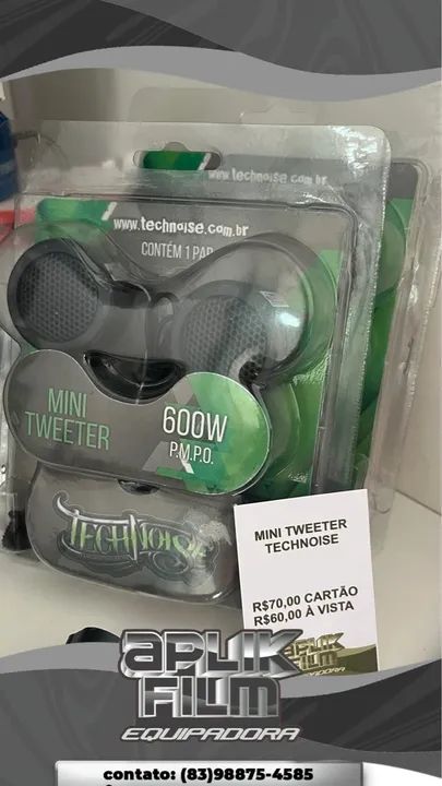 Mini tweeter bravox, technoise - Foto 2