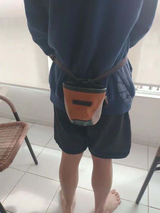 Pochete 100%couro - Foto 4