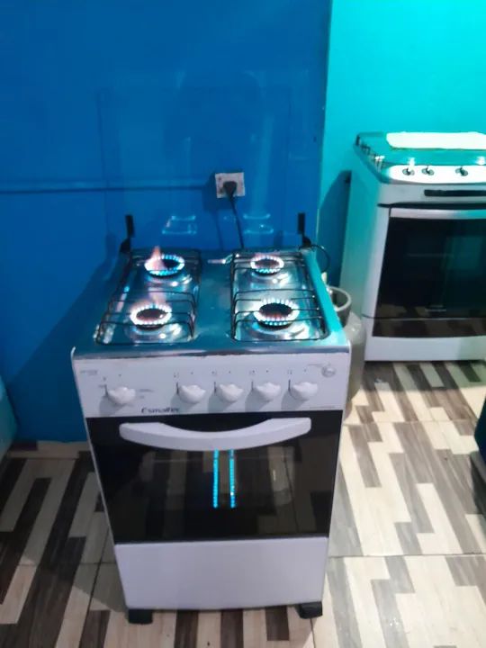 Fogão 4 Bocas Esmaltec Branco