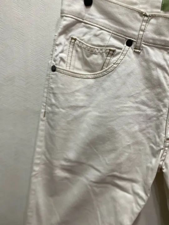 Calça branca, skinny, zara, tamanho 40 - Foto 2
