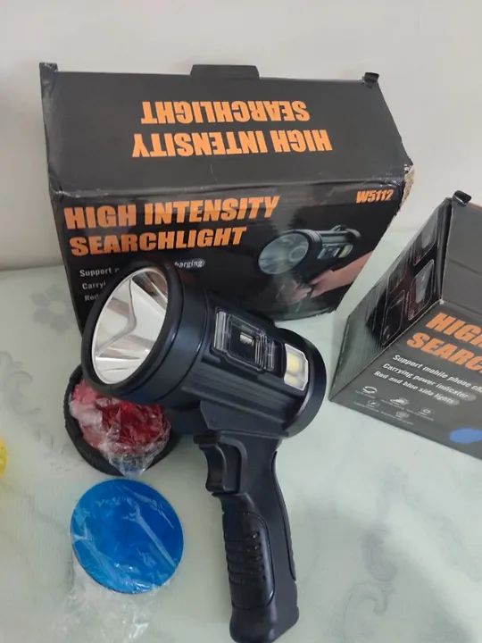 Lanterna solar recarregável super forte holofote 90000 lumens led