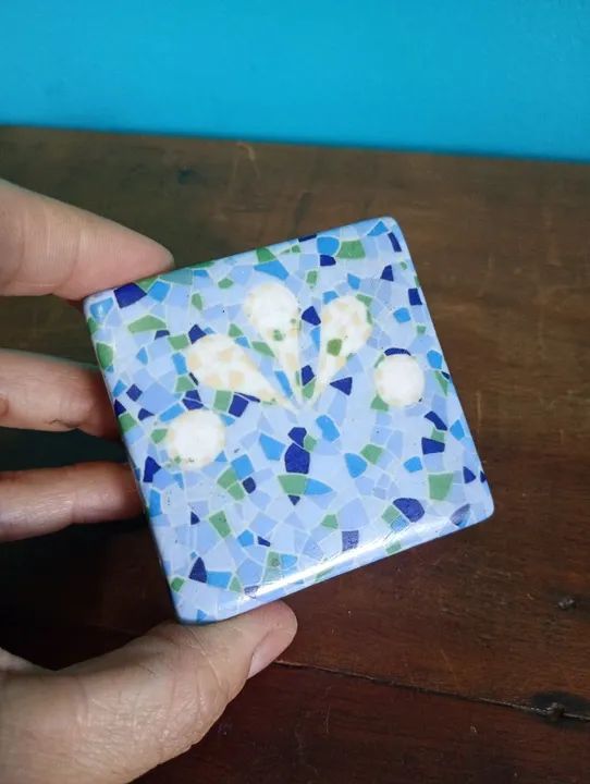 Antigo e Lindo Porta Jóias em Porcelana - Barcelona - Foto 2