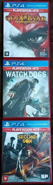 Três jogos originais e novos de PlayStation 4 - Foto 4