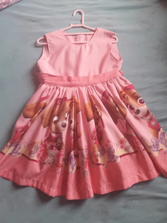 Vestido infantil tema Sky