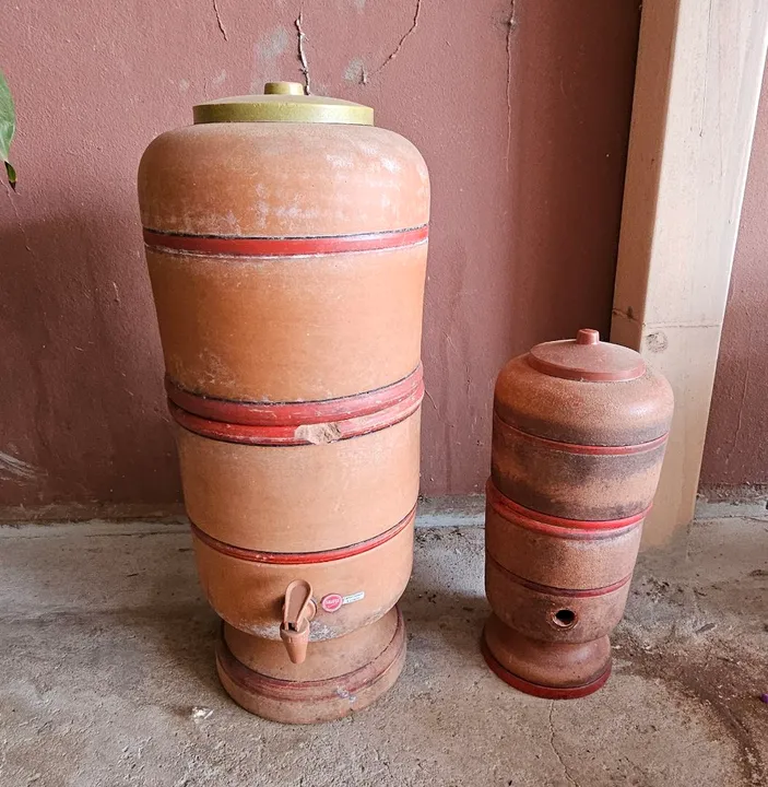 Par de Filtros de Água de Cerâmica