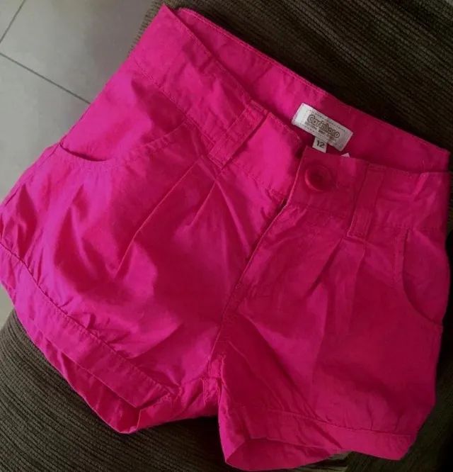 2 Shorts + 1 Bolero Tam. 12 (Marca Carinhoso) - Foto 3