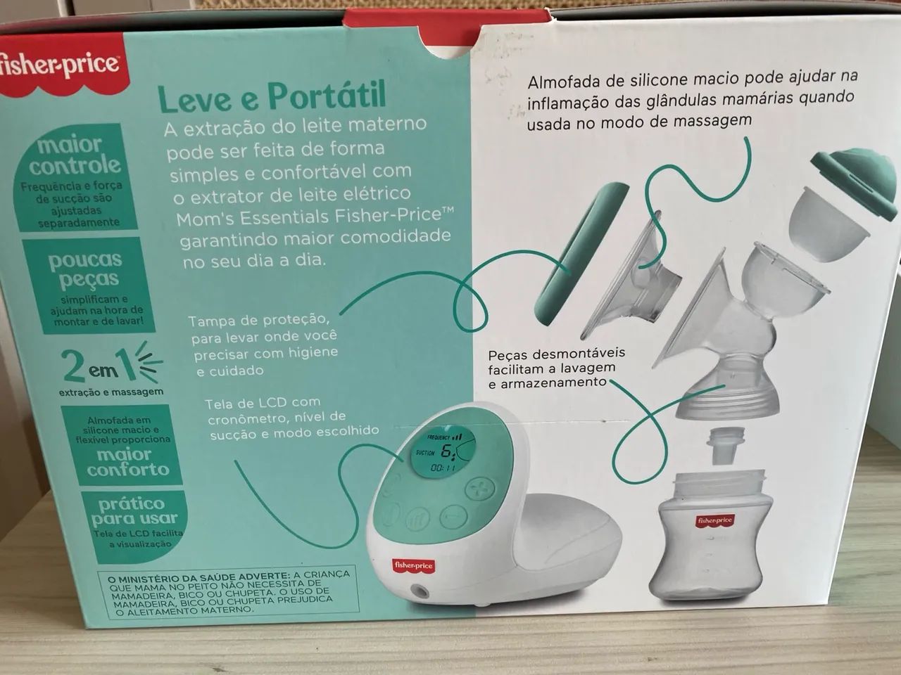 Extrator de Leite Elétrico Fisher-Price - Foto 4